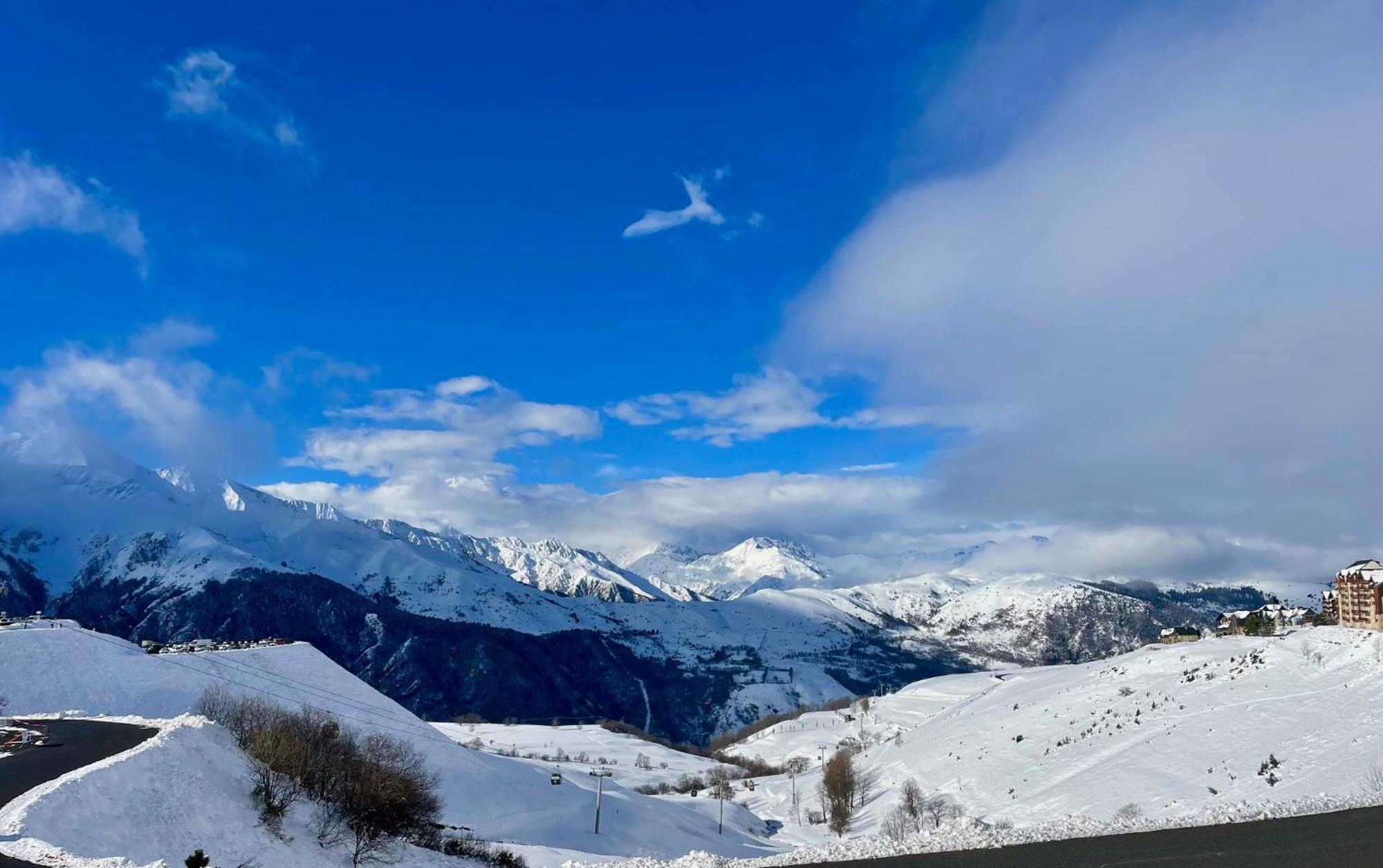 Grand Appartement Peyra'Good Tout Equipe Linge De Lit Et De Toilette Inclus - 8 Couchages - Station Peyragudes - Vue Montagne - 2 Balcons-Terrasses Germ Exterior foto