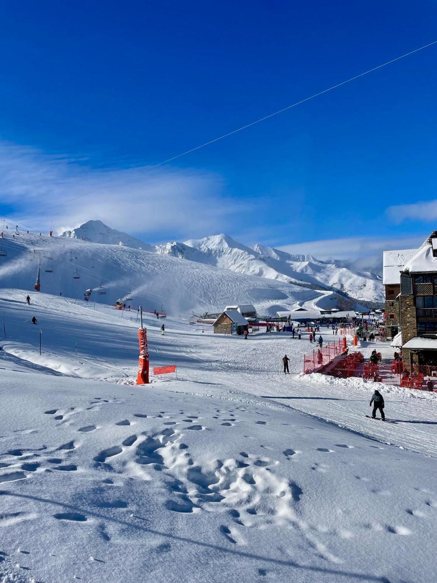 Grand Appartement Peyra'Good Tout Equipe Linge De Lit Et De Toilette Inclus - 8 Couchages - Station Peyragudes - Vue Montagne - 2 Balcons-Terrasses Germ Exterior foto